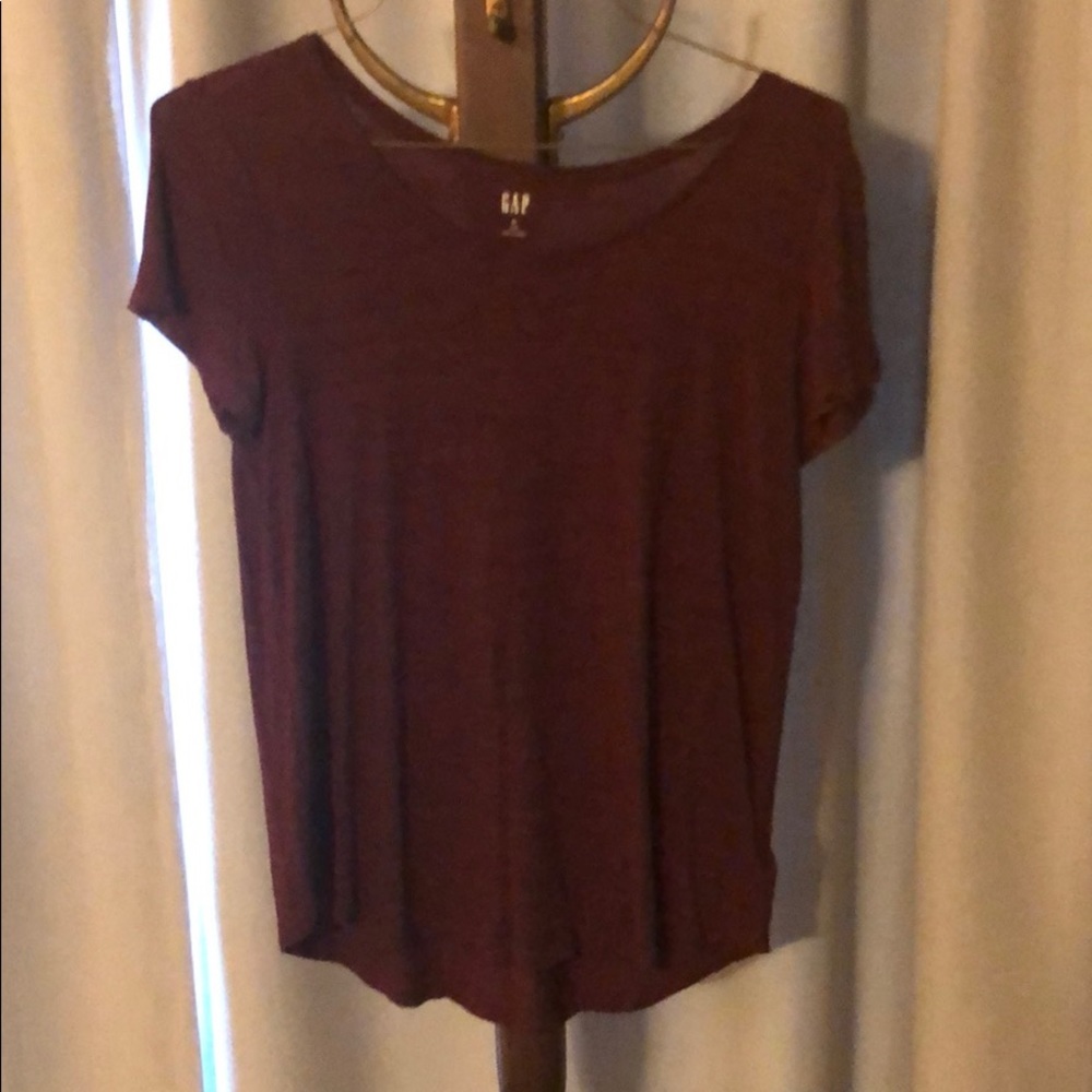 Maroon shirt